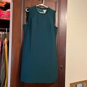 Forest Green Shift Dress